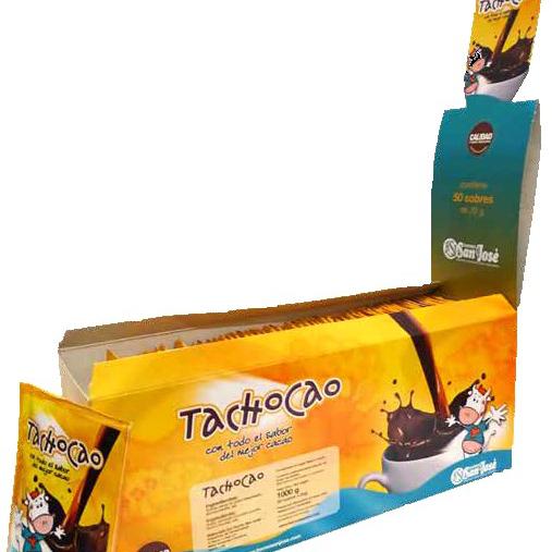 CACAO: TACHOCAO INSTANT COCOA - Box with 50 individual 20 g packs