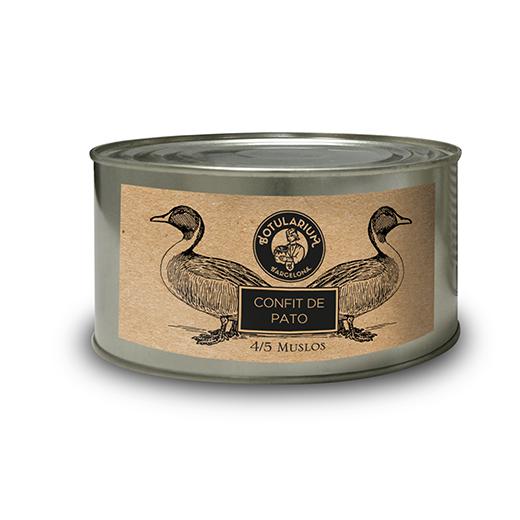 Confit de Pato Botularium (4‐5 muslos) [Formato restauración]