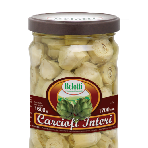 WHOLE ARTICHOKES IN SUNFLOWER OIL - 1700ml