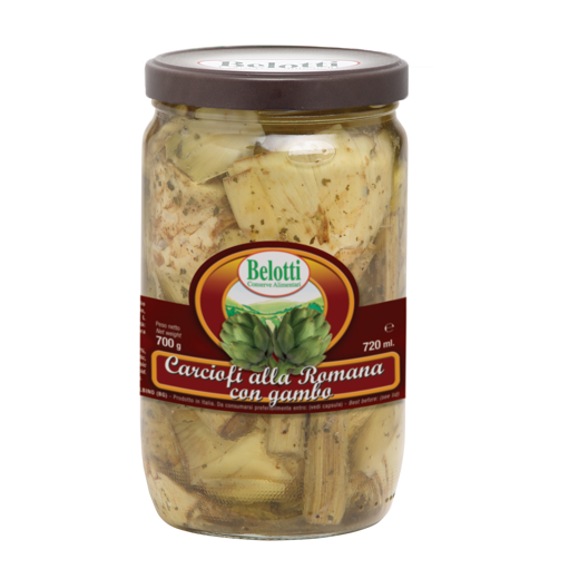 ROMAN SYLE ARTICHOKES WITH STALK- 720ml