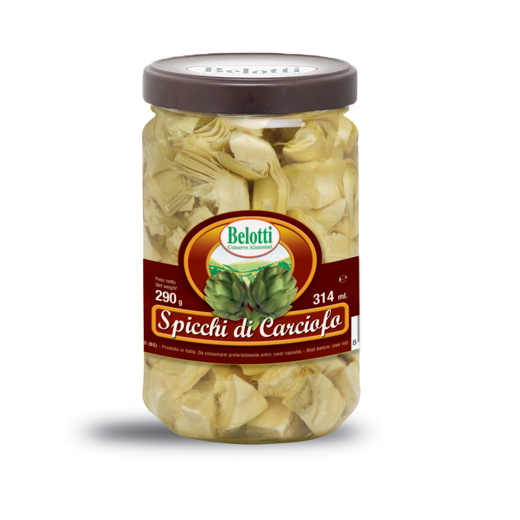 ARTICHOKES SEGMENTS IN SUNFLOWER OIL - 314ml