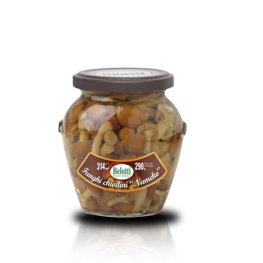 "NAMEKO" CHIODINI MUSHROOMS IN OLIVE OIL - ORCIO VASE - 314ml