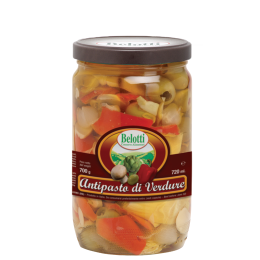 VEGETABLE APPETISER IN SUNFLOWER OIL - 720ml