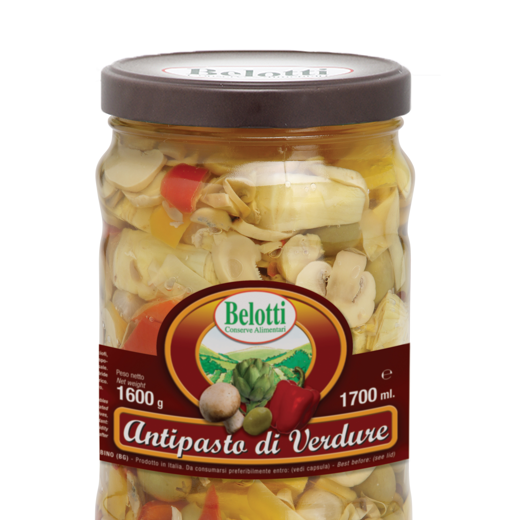 VEGETABLE APPETISER IN SUNFLOWER OIL - 1700ml