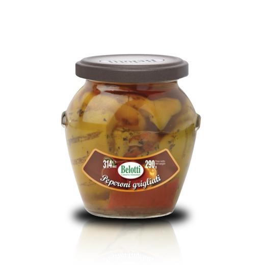 GRILLED PEPPERS IN OLIVE OIL - ORCIO VASE - 314ml