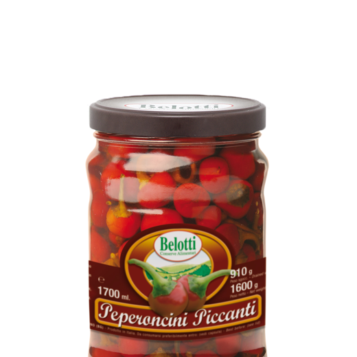 SPICY CHILI PEPPERS IN  SUNFLOWER OIL - 1700ml