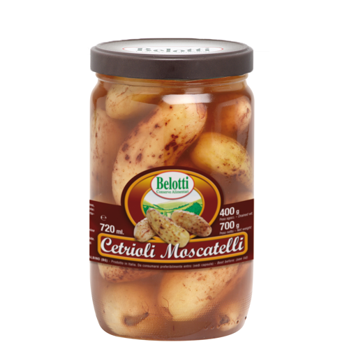 MOSCATELLI GHERKINS - 720ml