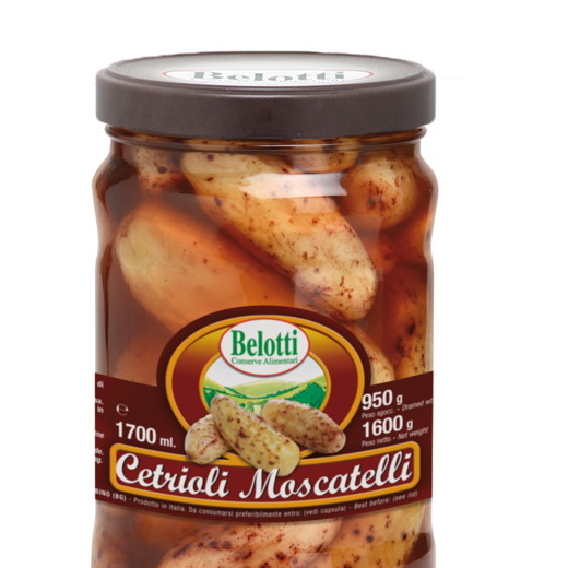 MOSCATELLI GHERKINS - 1700ml