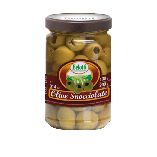 PITTED GREEN OLIVES - 314ml