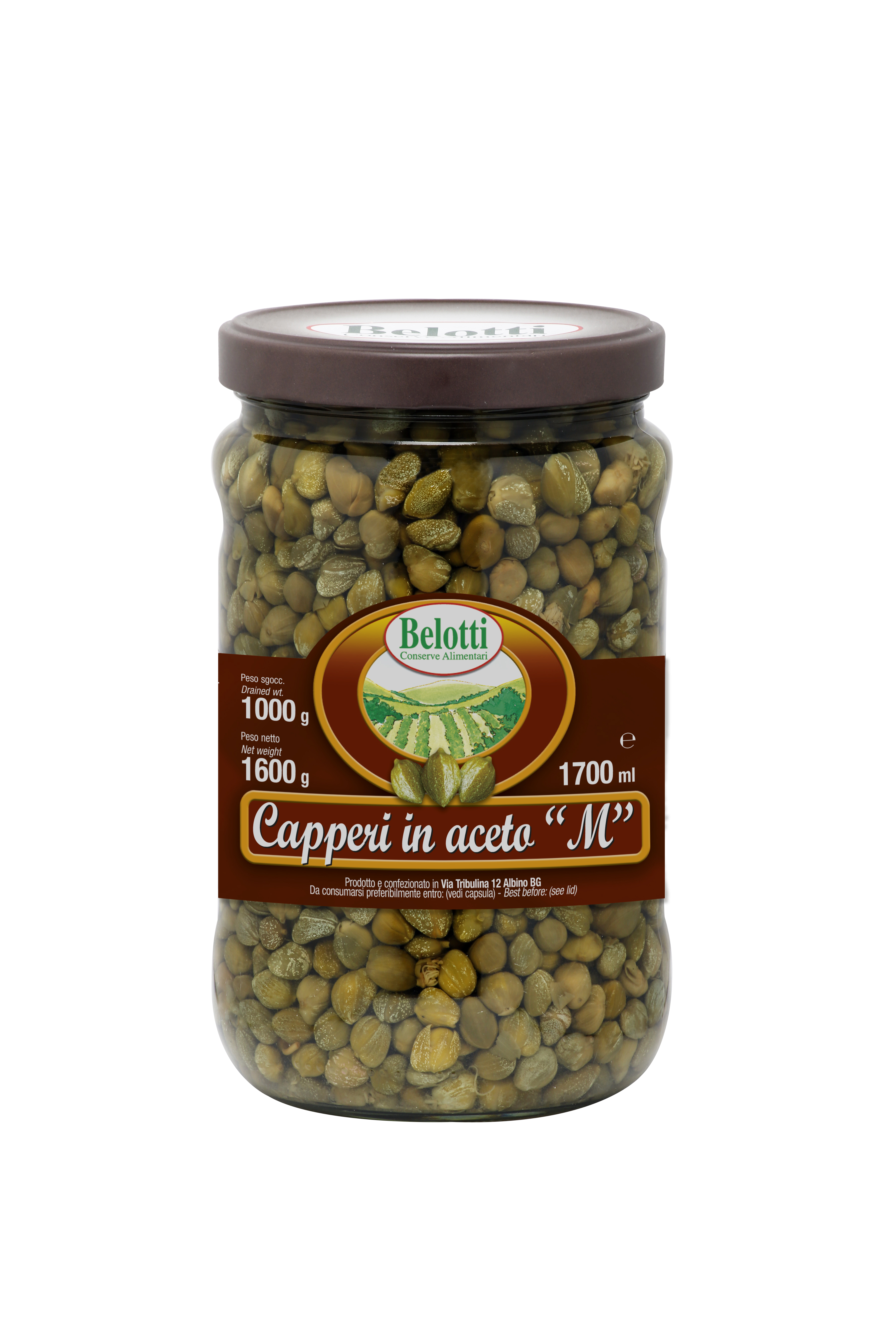 CAPERS IN - 1700ml | Claire Global
