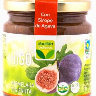 FIG EXTRA JAM WITH AGAVE SYRUP 265gr