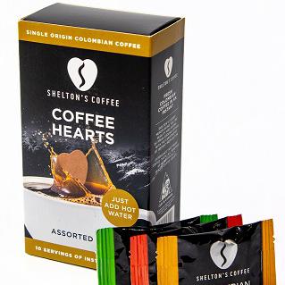 Shelton's Coffee Hearts Assorted Flavours img1