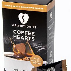 Shelton's Coffee Hearts Cappuccino Flavour img1