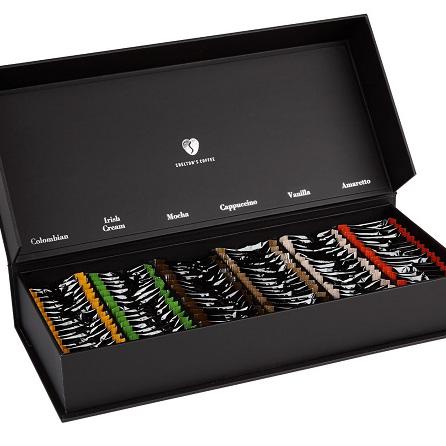 Shelton's Coffee Hearts Luxury HORECA Box Assorted Flavours X100 Units img1