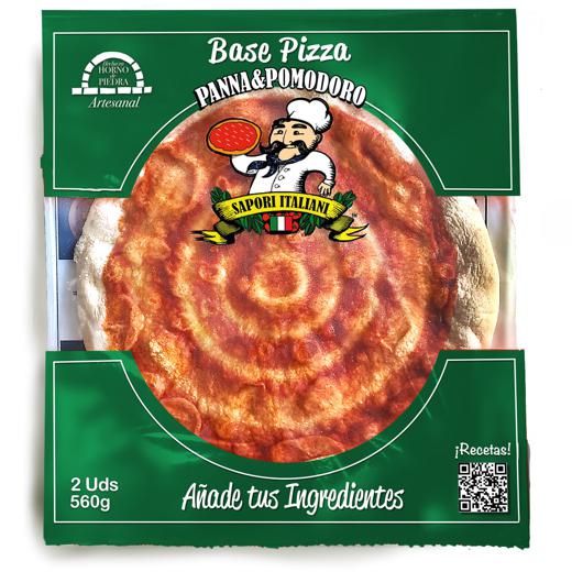 Base Pizza Clásica (2 unidades)