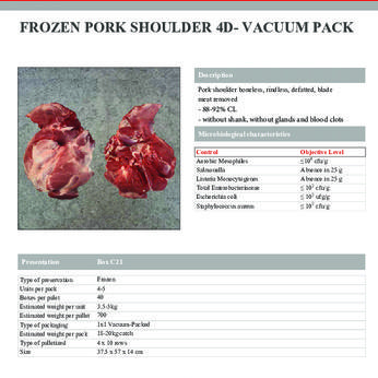 FROZEN PORK SHOULDER 4D IVP - ASK FOR UPDATE