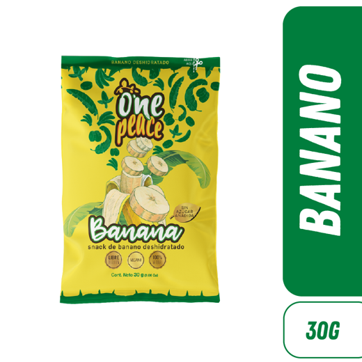 Banano Deshidratado Snack "Pack" img0