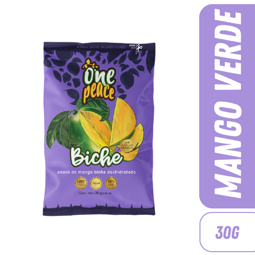 Mango Verde Deshidratado Snack "Pack"