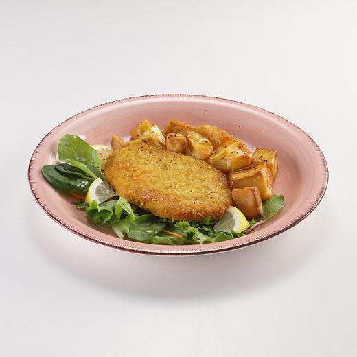 COTOLETTA DI POLLO CON PATATE HG 0.250