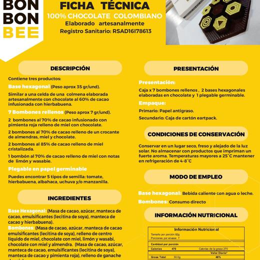 BONBONBEE Chocolates artesanales. img1