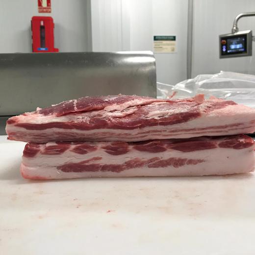 IBERICO PORK FROZEN BELLY SKINLESS SQUARE CUT - ASK FOR UPDATE PRICE img9