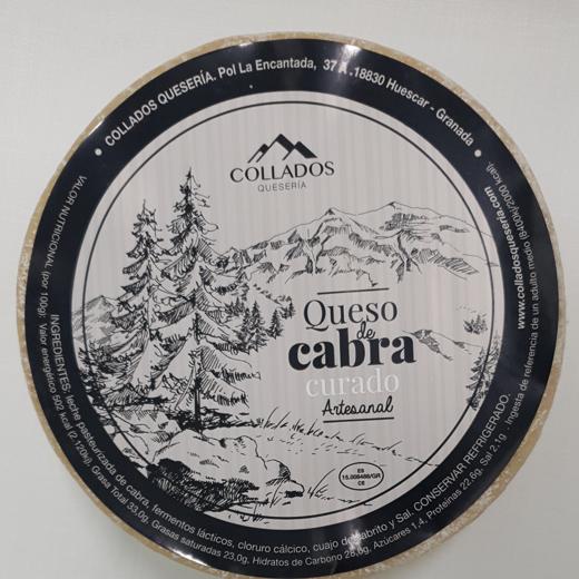 QUESO CURADO ARTESANAL COLLADOS QUESERIA 2KG APROX img2