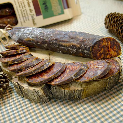 Chorizo cular de jabalí con trufa negra estuchado Montes Universales (300g) img2