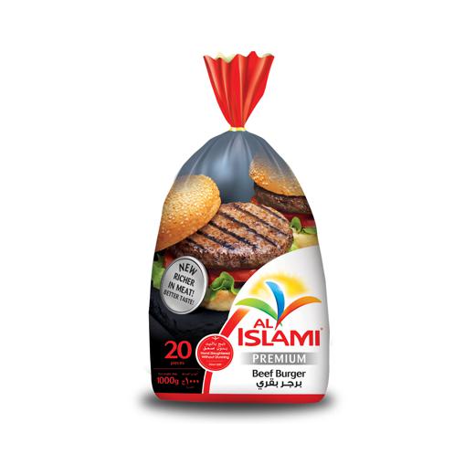 BEEF BURGER IN BAG 20 pieces 1kg