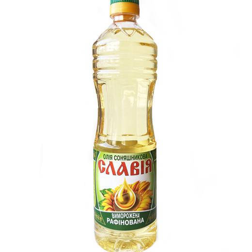 0.75 L bottle SUNFLOWER OIL REFINED, DEODORIZED, WINTERIZED (PRESSED), P mark