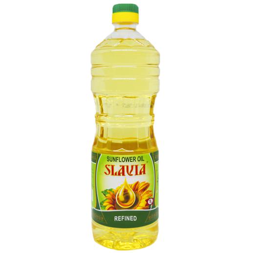 1.00 L bottle SUNFLOWER OIL REFINED, DEODORIZED, WINTERIZED (PRESSED), P mark