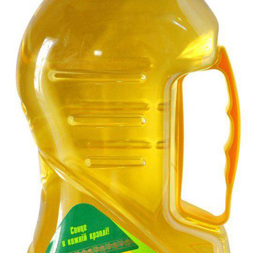 1.80 L bottle with side handle SUNFLOWER OIL REFINED, DEODORIZED, WINTERIZED (PRESSED), P mark