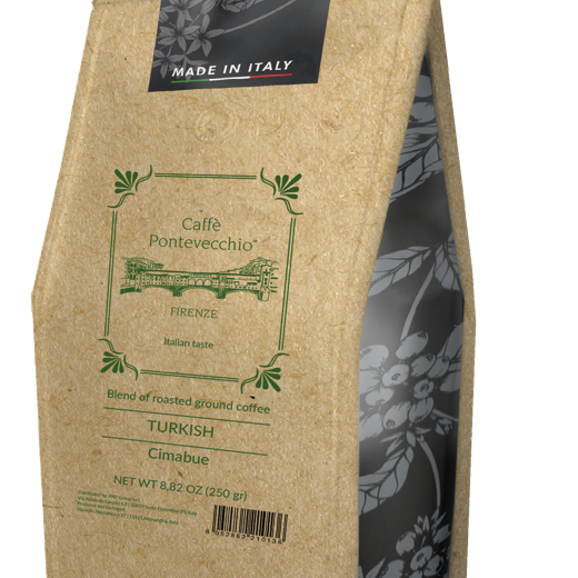 Italian artisan coffee "Turkish" ground coffee quality ''Cimabue'' (250 g)
