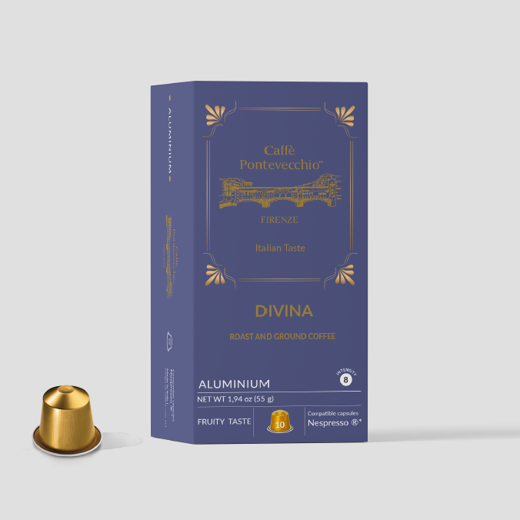 Luxury Nespresso compatible capsules - DIVINA (10 capsules pack) img1