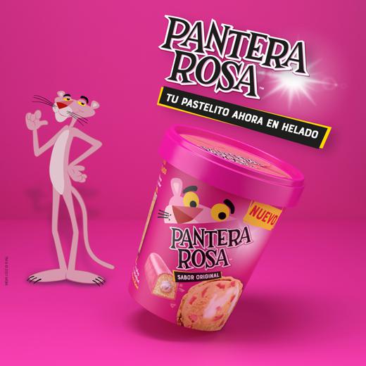 HELADO DE PANTERA ROSA 500 ML 6 UN