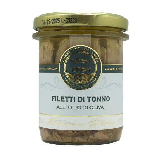 Tuna center loin in olive oil – jar 190 g img2