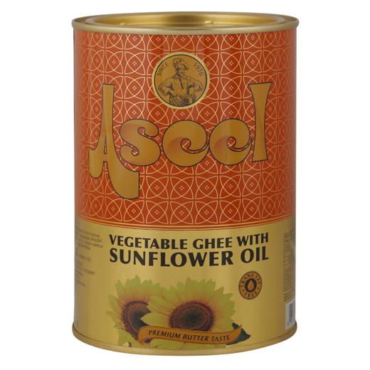 Aseel Vegetable Ghee with Sunflower 12x1 Ltr img1