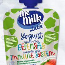 Memilk yogurt defensas con vitaminas D3 y B12 y zinc
