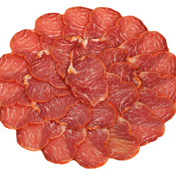 Acorn-Fed 100% Iberian sliced Pork Loin 100 gr  / Lomo de bellota ibérico 100% loncheado 100 gr