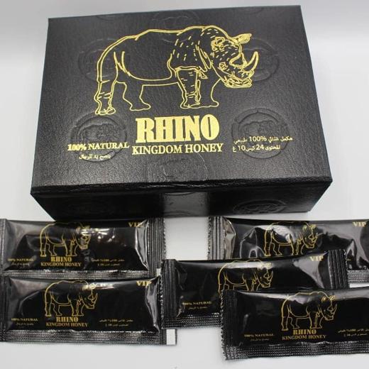 Black Rhino Kingdom Honey ( 24s × 10g)please contact us through WhatsApp  Whatsapp:+90 531 707 32 56