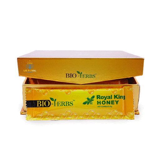 BIO HERBS ROYAL KING HONEY 10g X 30 Sachets | Claire Global