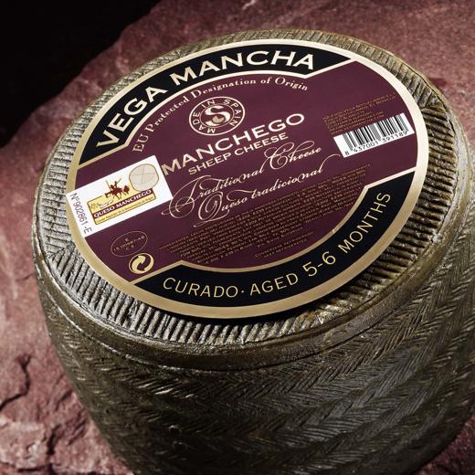 MANCHEGO CURADO PDO - MANCHEGO CHEESE 5-6 MONTHS