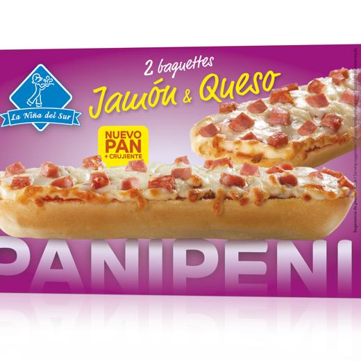 PANIPENI JAMÓN Y QUESO