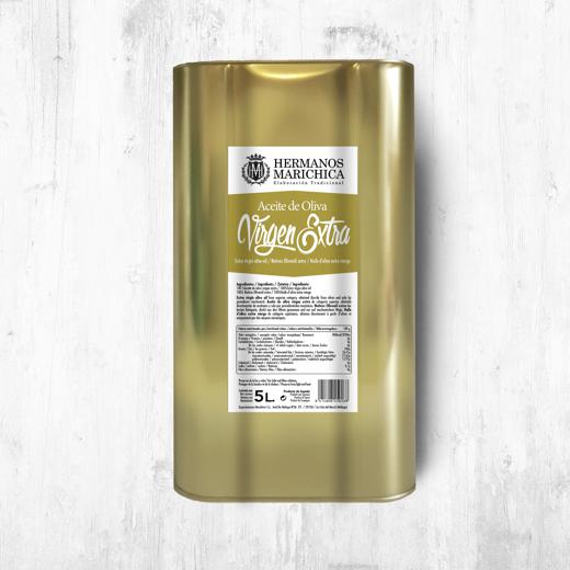 Extra virgin olive oil CAN 5L Hermanos Marichica