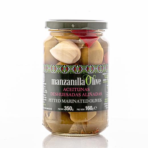 Pitted Marinated Queen Olive 160g
