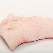 Frozen pork iberico neck fat 4cm+