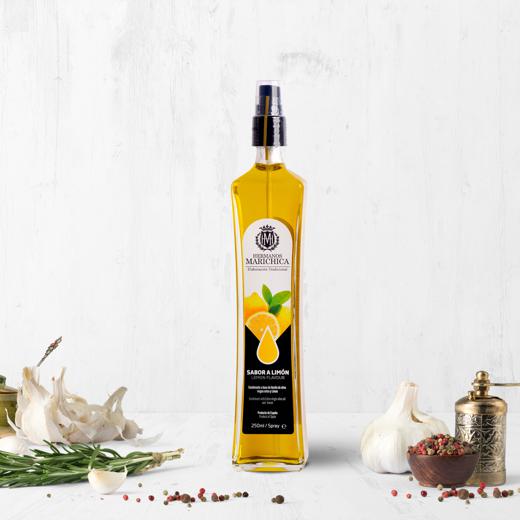 Extra virgin olive oil with Lemon aroma Hermanos Marichica 250ml