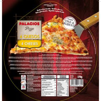 Pizza 4 Quesos 370 gr