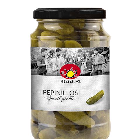 Small Pickles in Vinegar