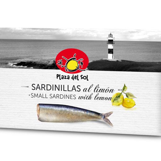Small Sardines with lemon