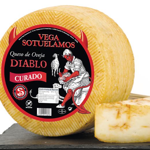 QUESO DE OVEJA CURADO CON DIABLO - SHEEP CHEESE AGED DIABLO